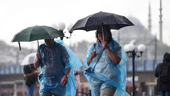 Meteoroloji'den 16 il için sarı kodlu uyarı