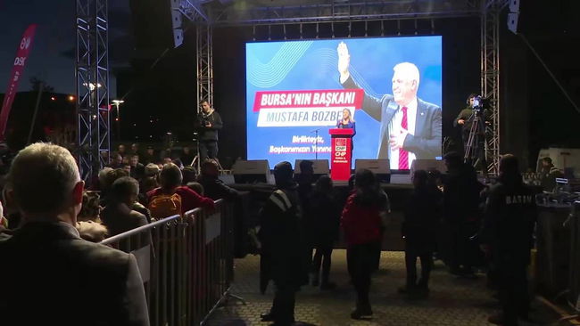 Bursa’da Bozbey’e destek eyleminde 3’üncü gün: