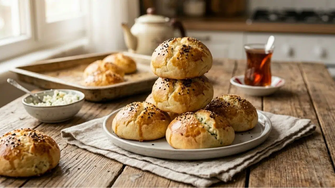 Mayalama derdi olmayan şipşak anne poğaçası tarifi...