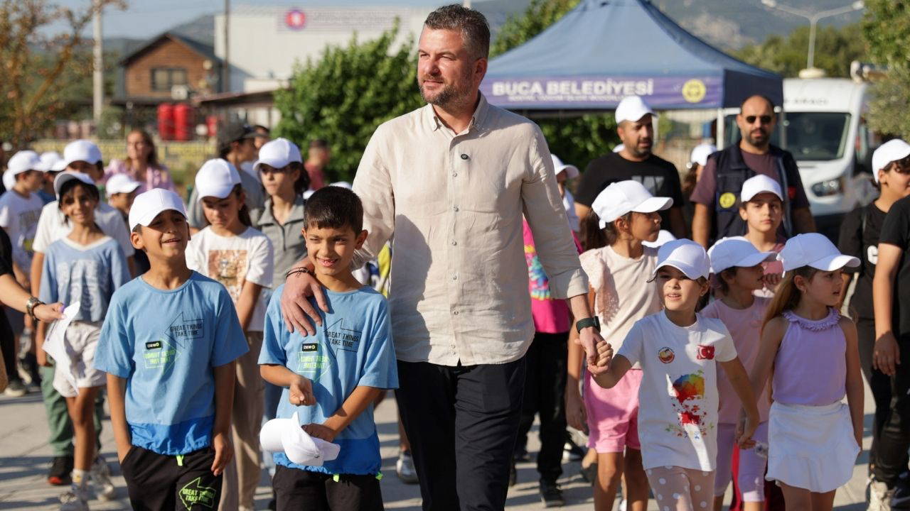 Buca’da çocuklara lunapark sürprizi