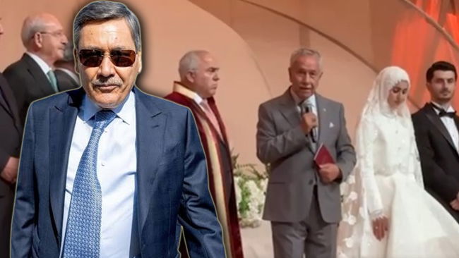 Davutoğlu'nun oğlunun nikahında konuştu... 
