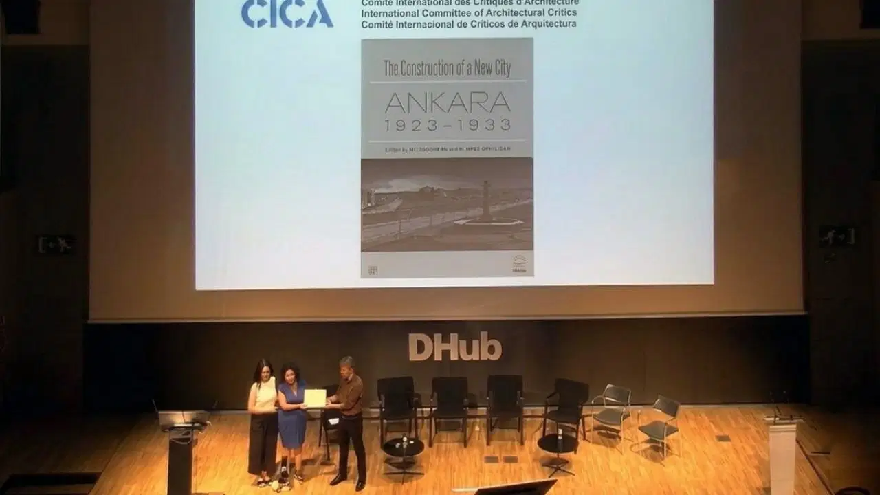 ‘Bir Şehir Kurmak: Ankara 1923-1933’ eserine uluslararası ödül