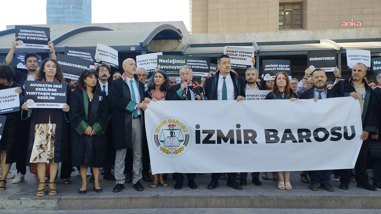 İzmir Barosu'ndan 'yeni adli yılın' açılışı açıklaması