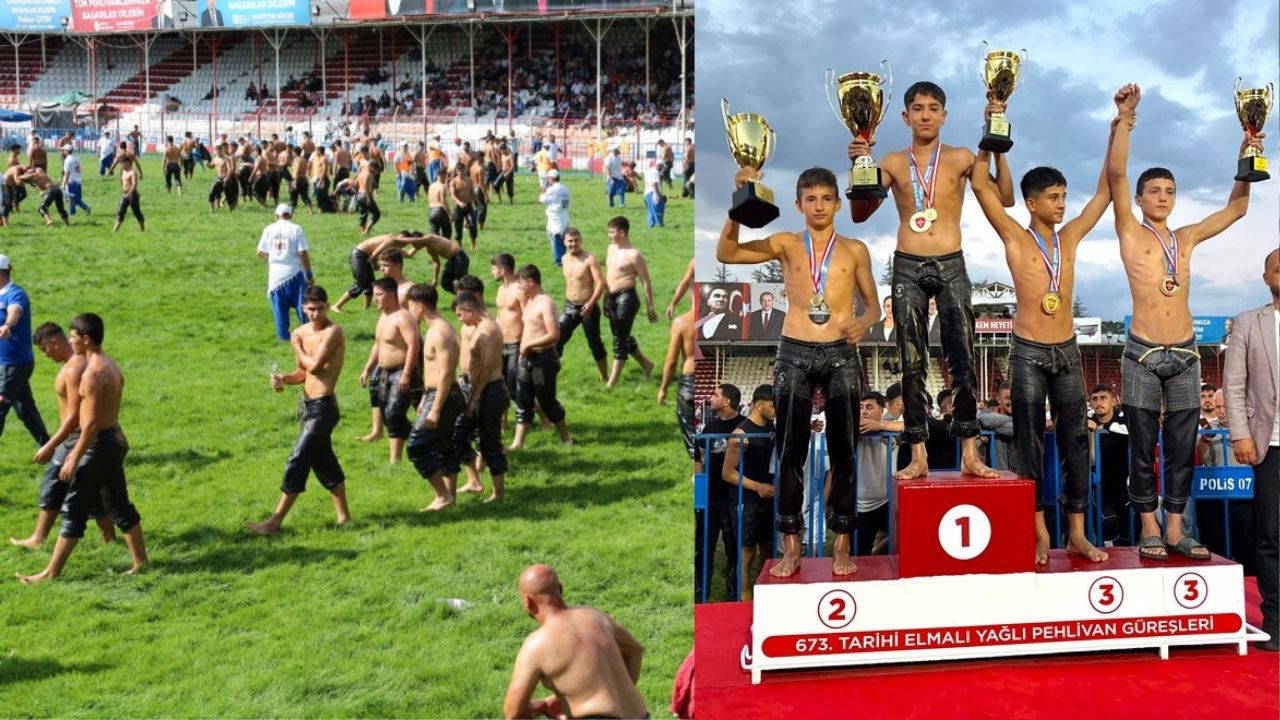 Manavgat Belediyesi Güreş Kulübü’nden Elmalı’da şampiyonluk