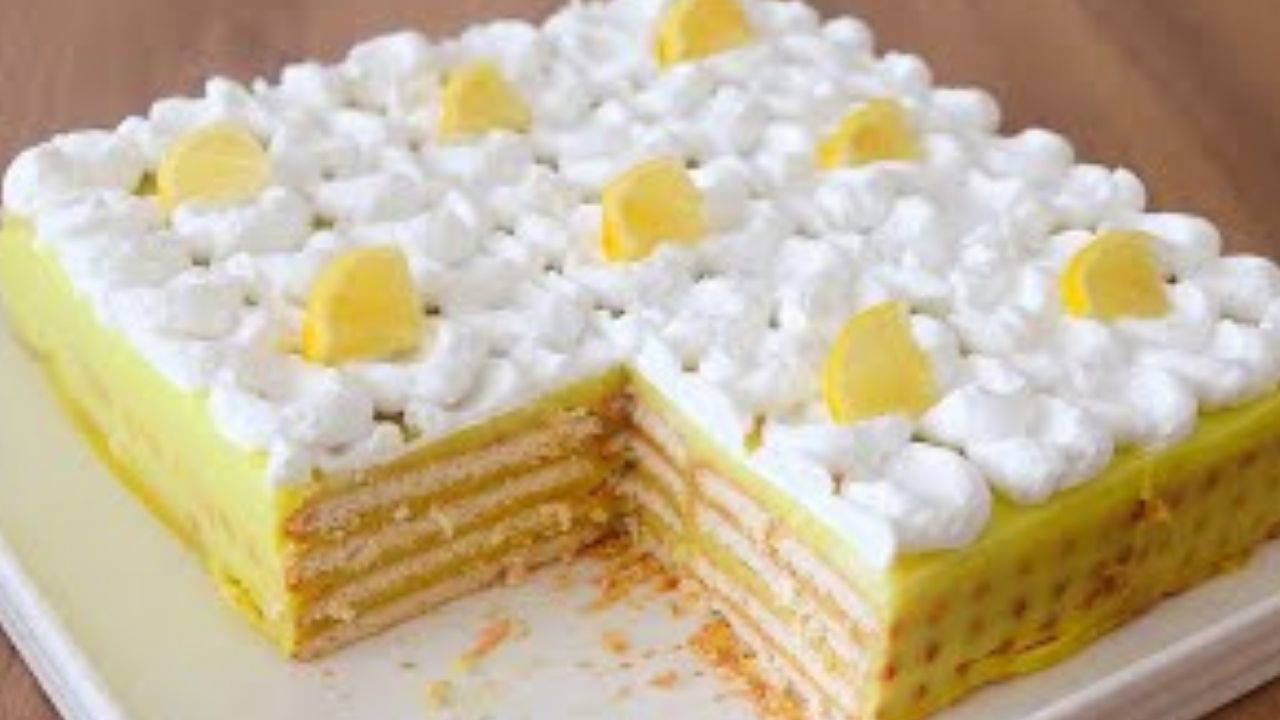 15 dakikada ferahlık: Limonlu yaz pastası tarifi
