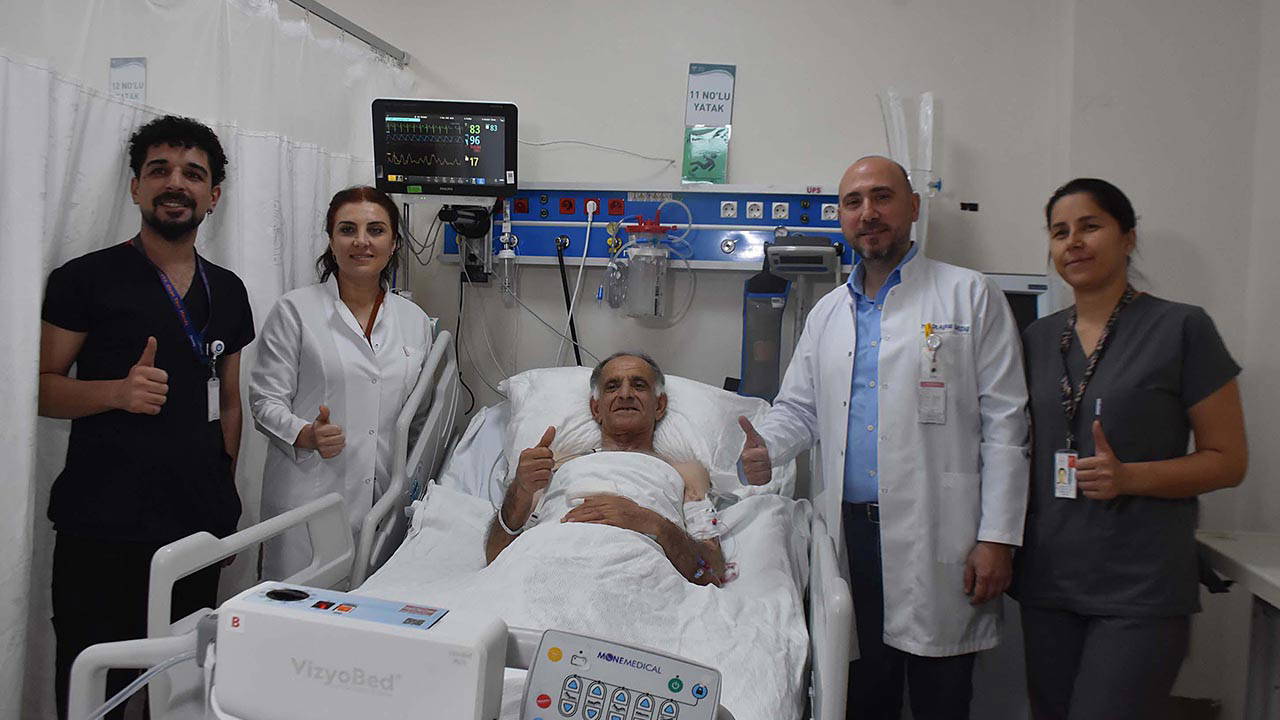 35 dakika kalbi durdu! Soğutma tedavisi ile hayata tutundu...