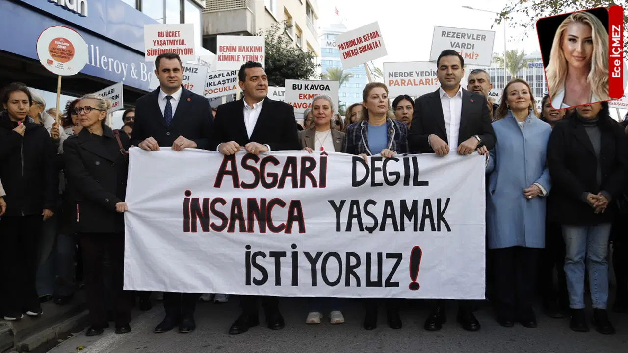 CHP'den İzmir'de 'asgari ücret' isyanı: 'AKP'ye sokakları dar edeceğiz!'