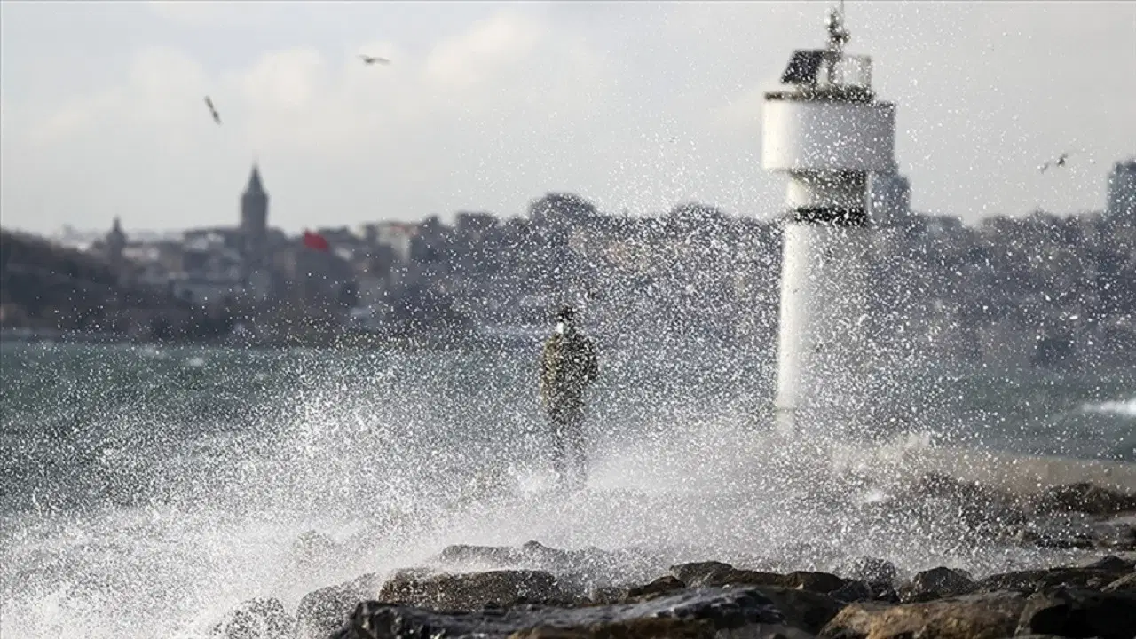 Meteoroloji'den Marmara Bölgesi için ‘fırtına’ uyarısı
