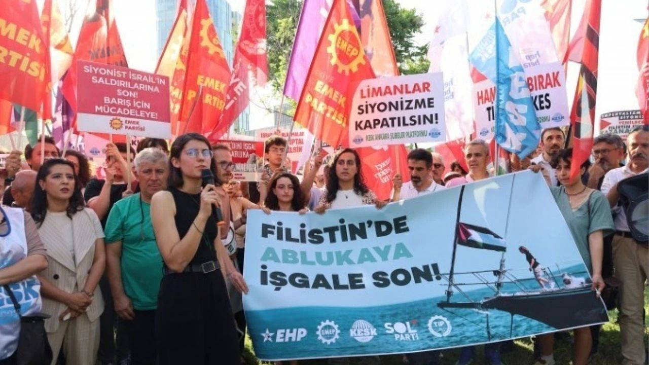 ‘Filistin halkının yanındayız masalı anlatmayın’