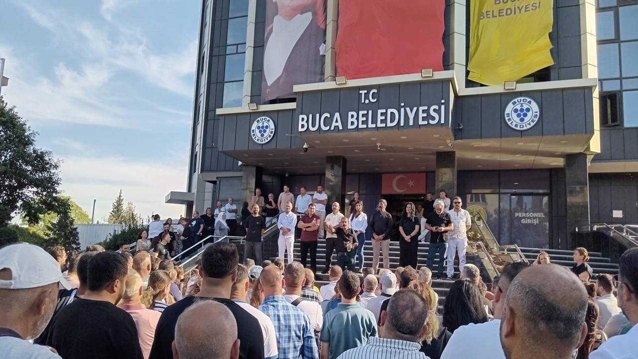 Buca Belediyesi'nde eylemdeki işçilere 'disiplin' adımı