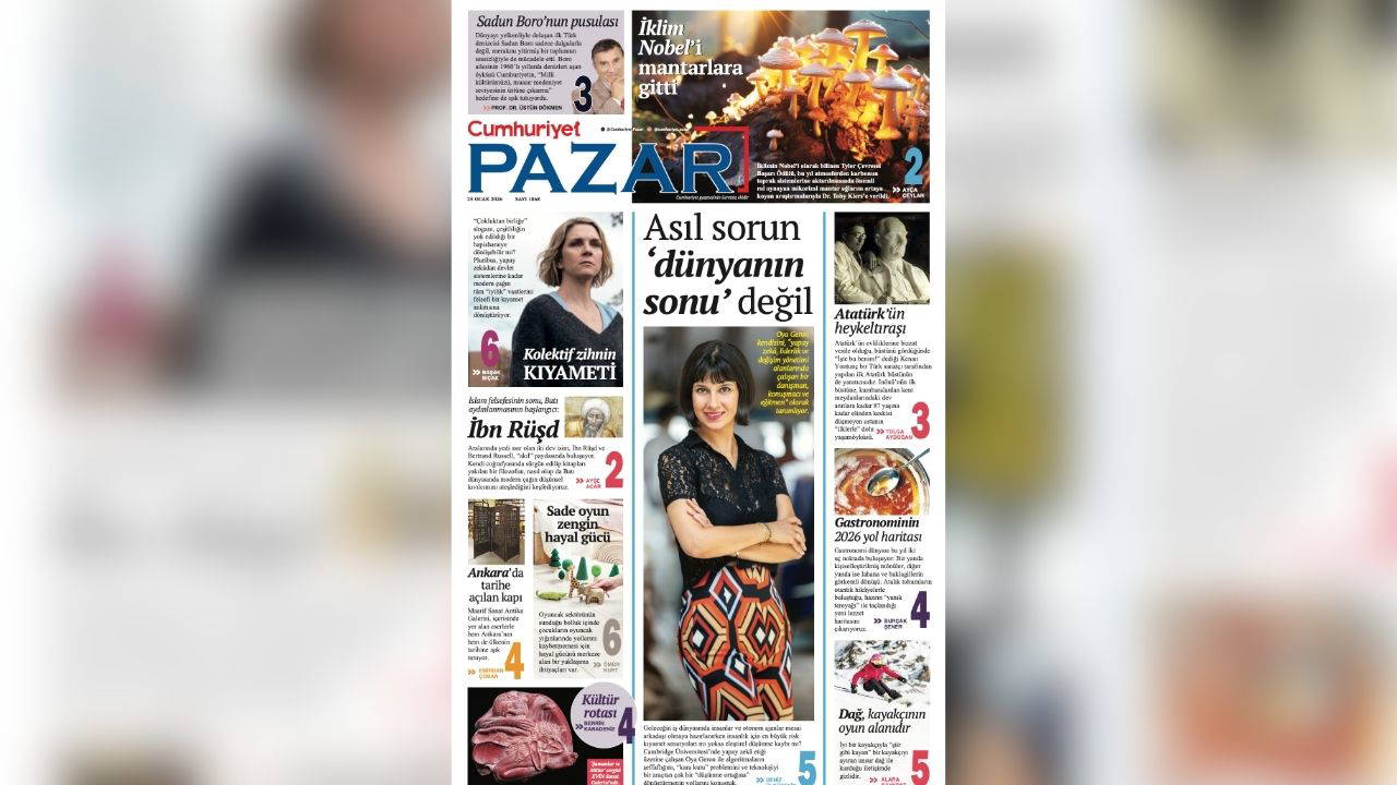 Cumhuriyet Pazar bu hafta da dopdolu!