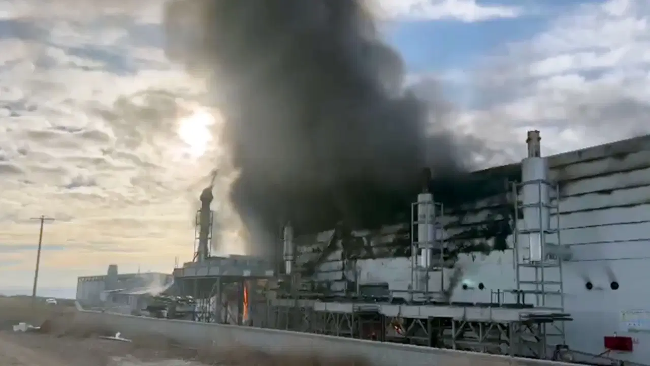 Afyonkarahisar'da enerji santralinde korkutan yangın!