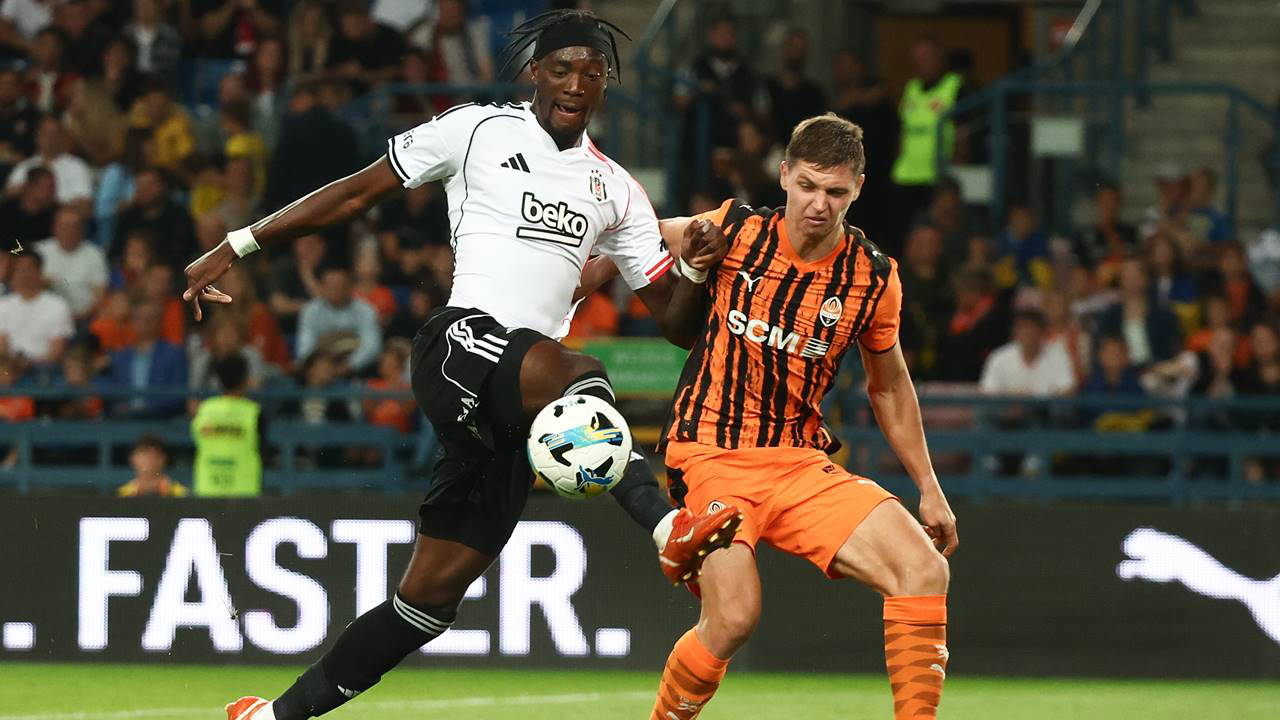Beşiktaş, Shakhtar eşleşmesinde bir ilki yaşadı!