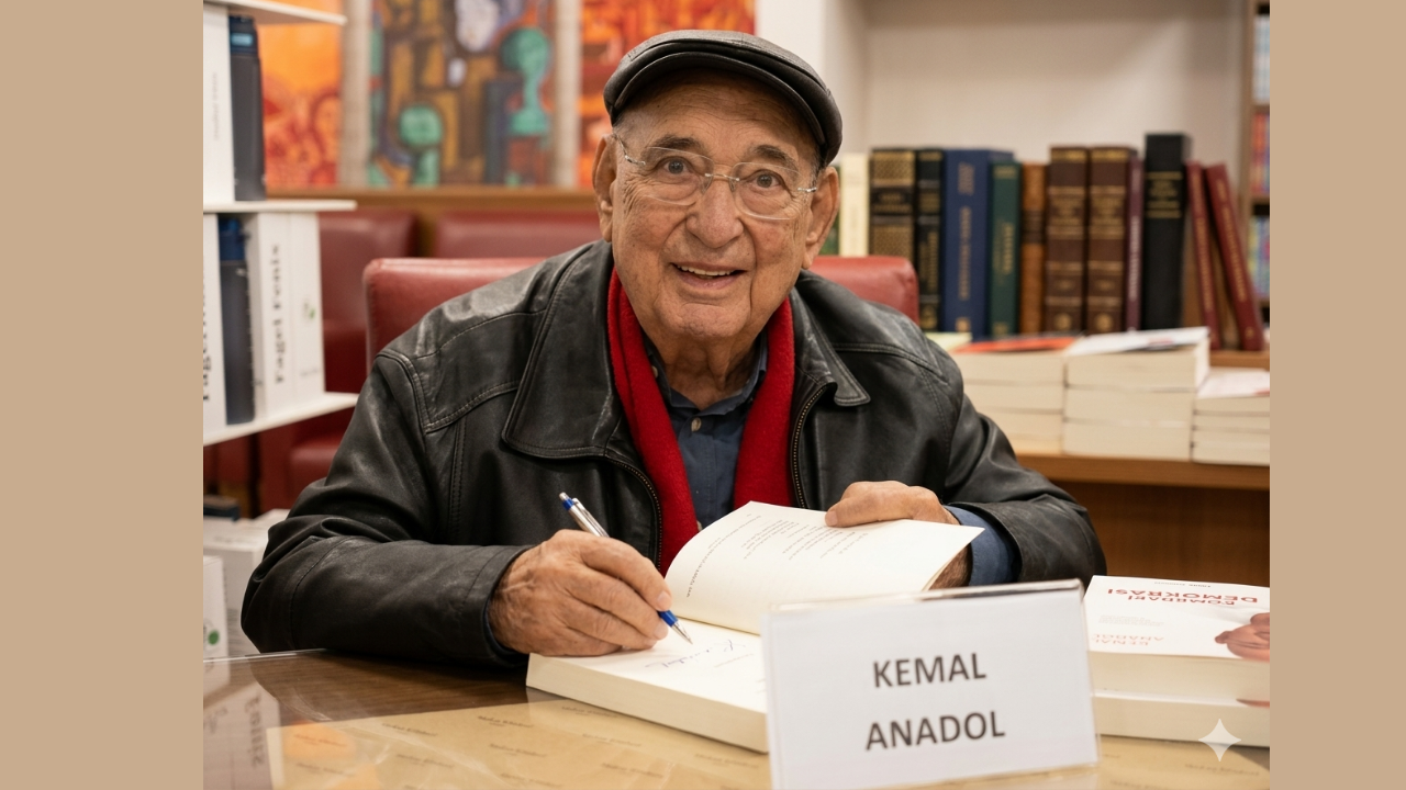 Kemal Anadol Ayvalık’ta okurlarıyla buluşacak