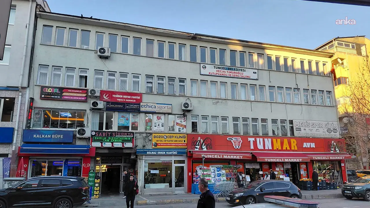 Tunceli’de Belediye İşhanı'nın satışa çıkarılmasına tepki