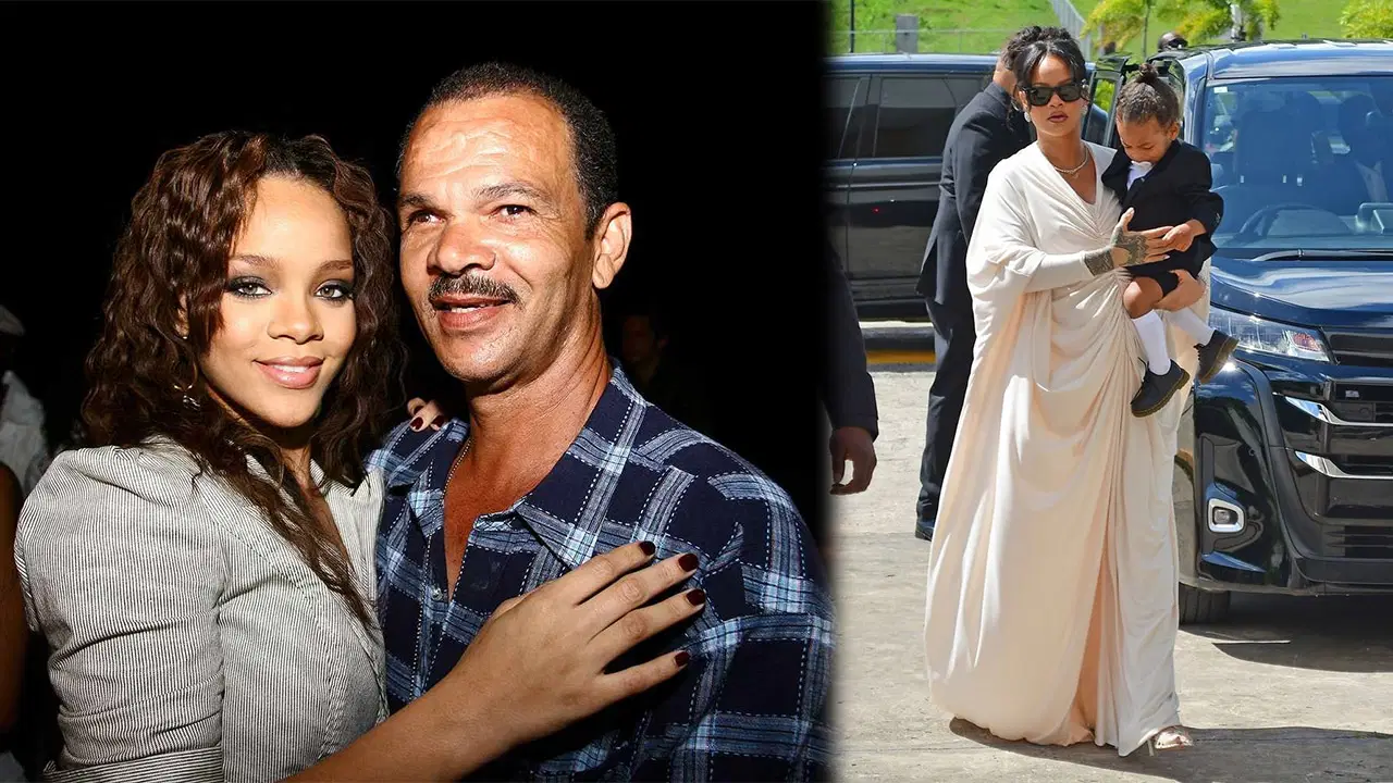 Rihanna, babası Ronald Fenty'nin Barbados'taki cenazesine katıldı