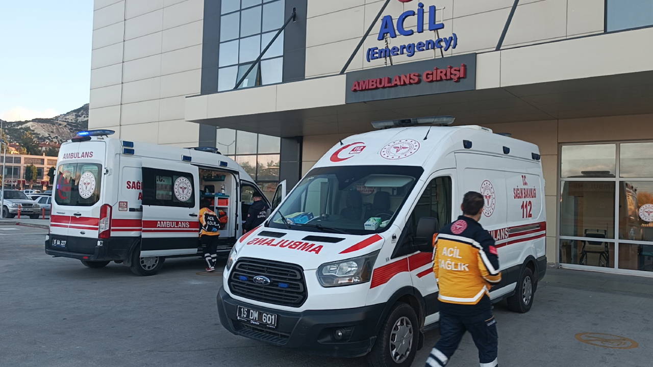 1 öğrenci hastanelik oldu!