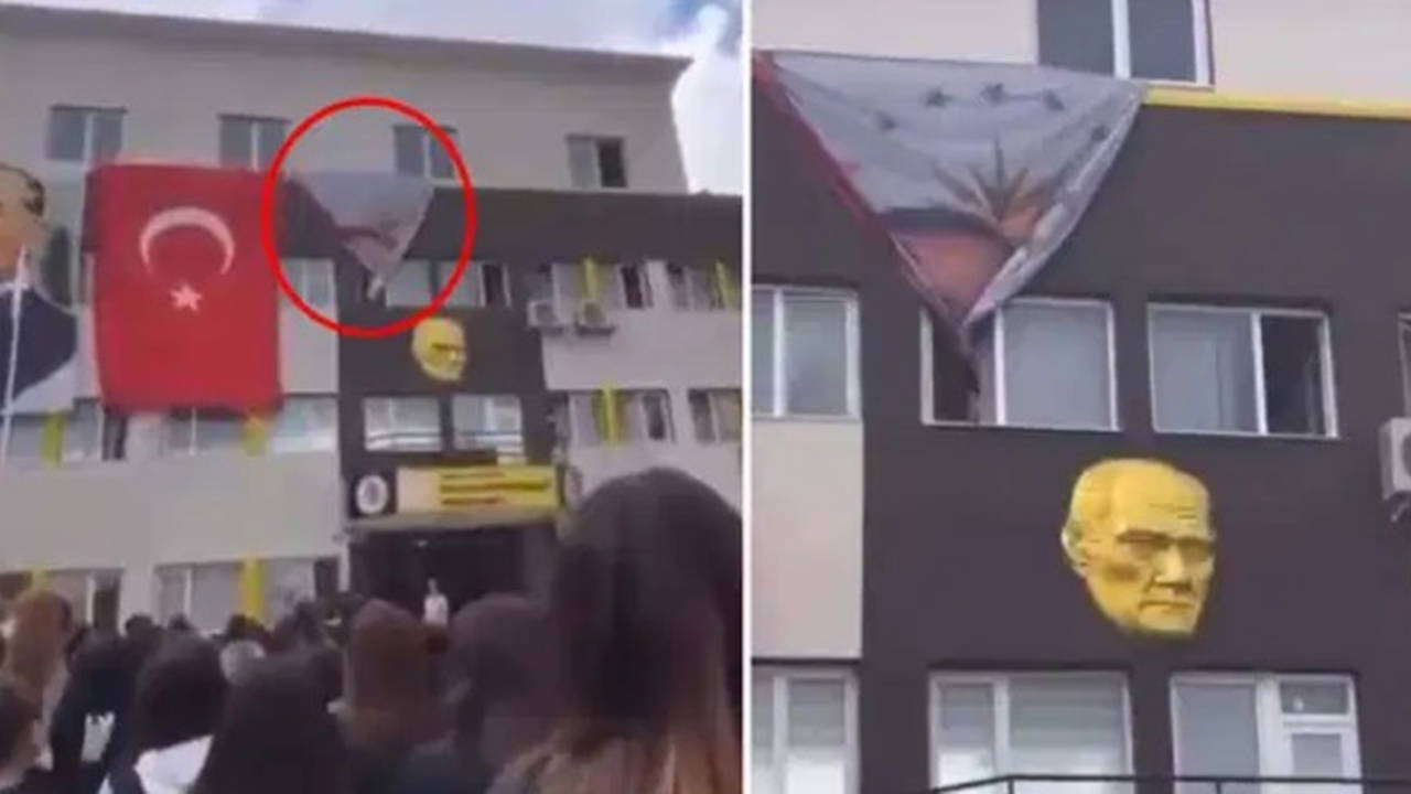 Antalya’da lisede protesto: Erdoğan'ın posterini indiren öğrenci hakkında 'okuldan uzaklaştırıldı' iddiası