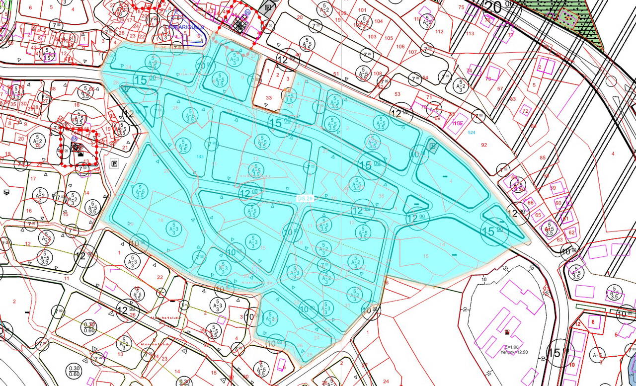 Ermenek'te imar uygulaması tamamlandı: Yol, park ve trafo alanları oluşturuldu