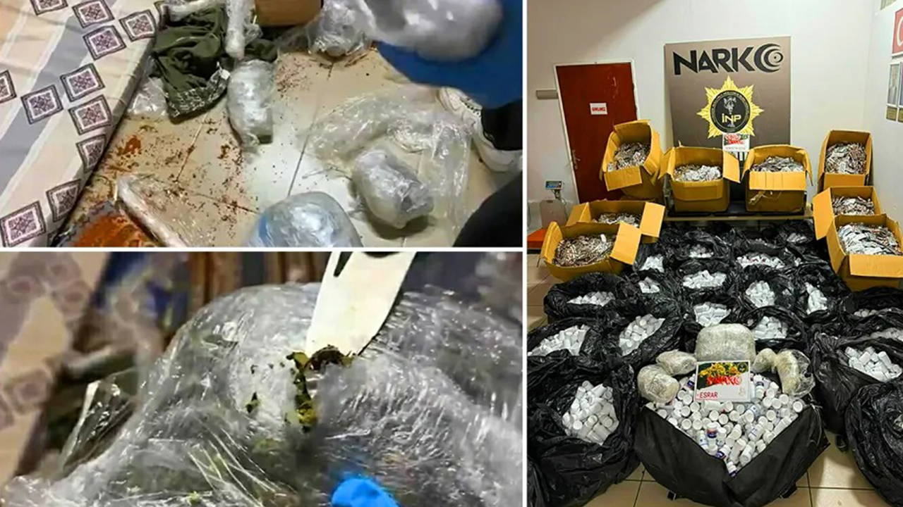 Baskın yapıldı: İzmir'de uyuşturucunun dağıtım merkezi deşifre edildi