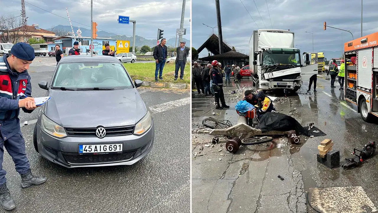 Aydın'da feci kaza: Kırmızı ışık ihlali can aldı!