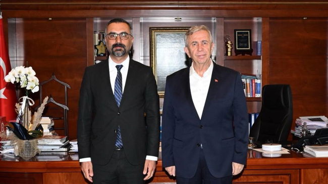 Alican Uludağ'dan Mansur Yavaş'a ziyaret