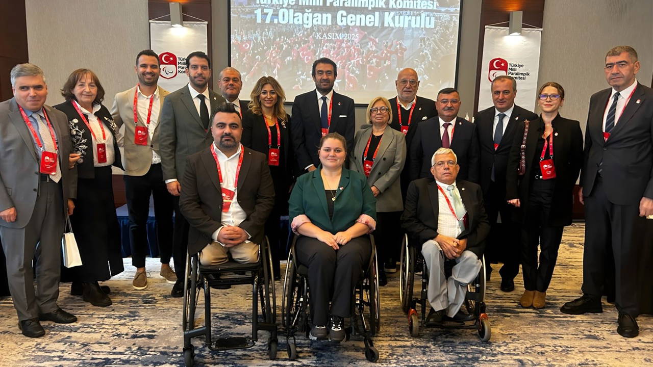 Türkiye Milli Paralimpik Komitesi'nin genel kurulunda Murat Aksu güven tazeledi