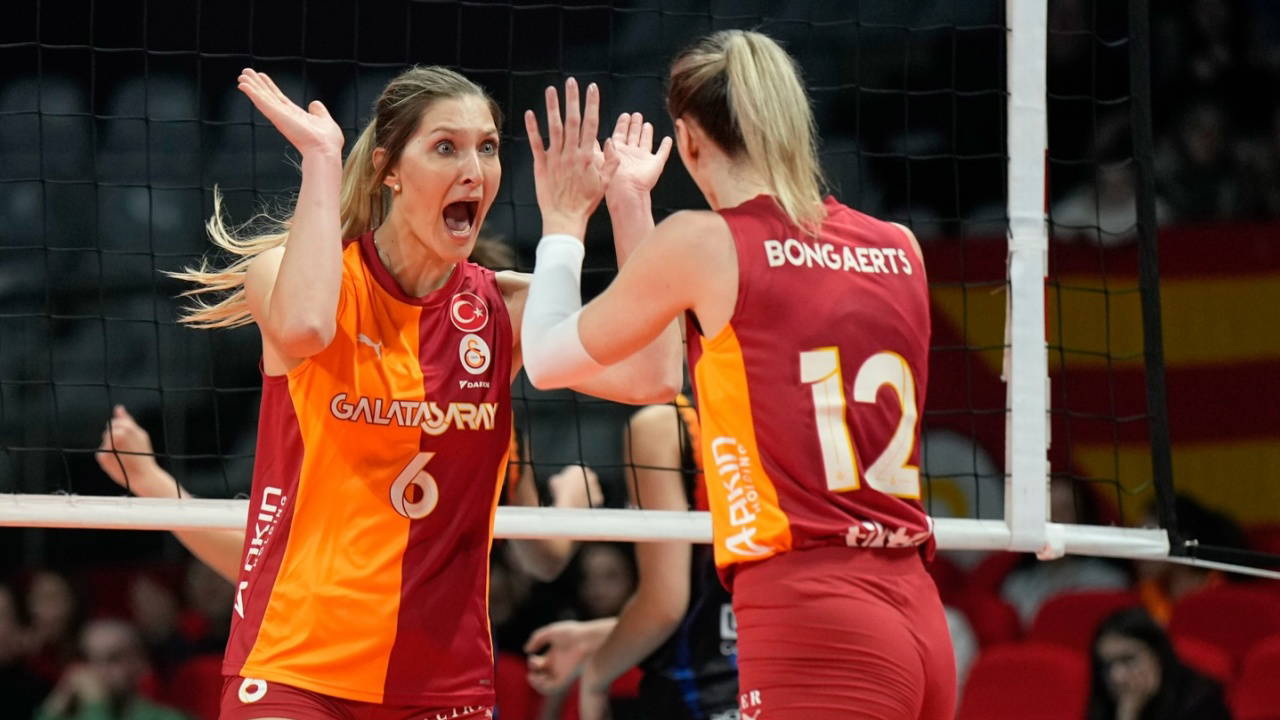 Galatasaray Daikin, Almanlara karşı avantajı kaptı!