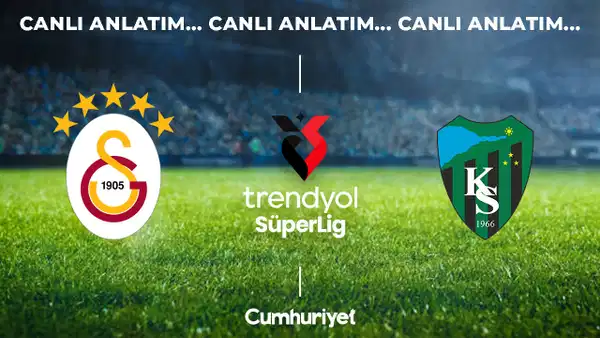 CANLI ANLATIM: Galatasaray - Kocaelispor | Süper Lig 5. Hafta Mücadelesi