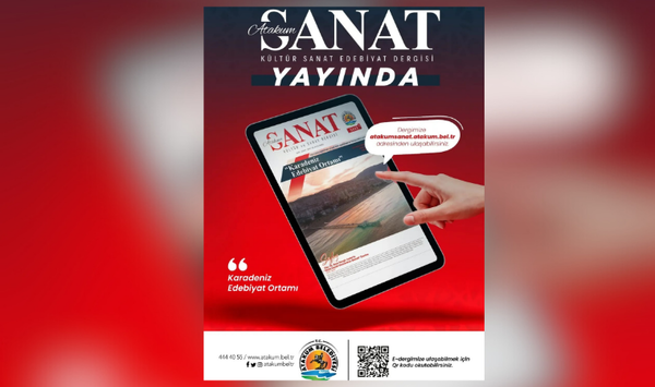 Atakum Belediyesinin ilk dijital sanat dergisi Atakum Sanat yayında