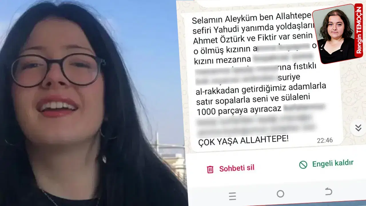 Işıl Öykü Dinç'in ailesi 2 aydır 'tehdit' mesajları aldığını açıklamıştı: Cumhuriyet yazdı, savcılık harekete geçti!