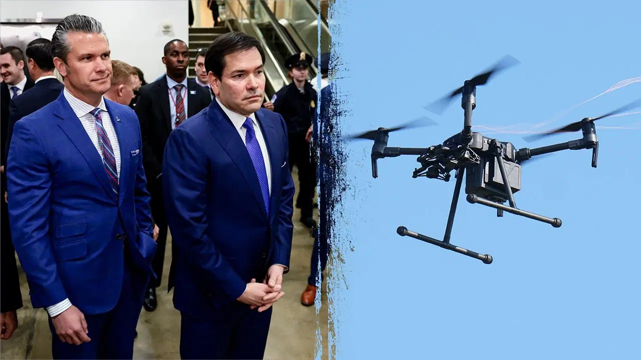 Rubio ve Hegseth’in kaldığı üs üzerinde dron hareketliliği