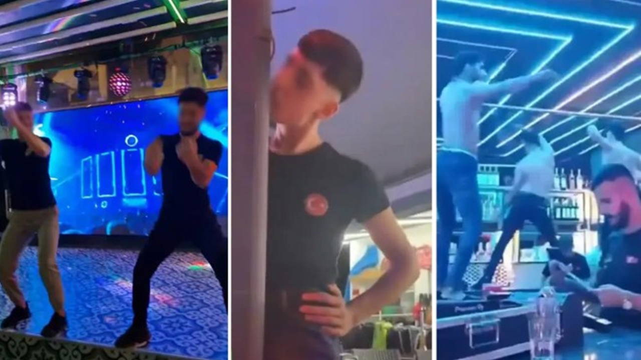 Sosyal medyada tuhaf danslarıyla tepki çekmişlerdi 
