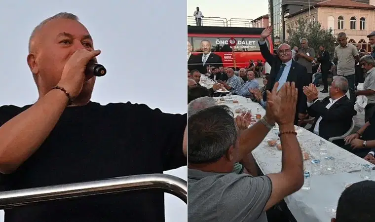 AKP'li başkan salon vermedi: CHP'nin yemek programı mitinge dönüştü