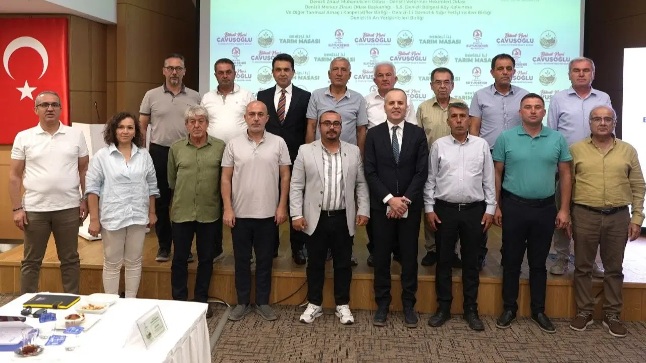 Denizli tarımında “Ortak Akıl” dönemi: Tarım Masası çalışmalarına başladı