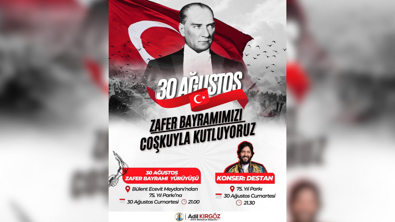 Ücretsiz 30 Ağustos konserleri... İzmir'de 30 Ağustos'ta hangi konserler var?
