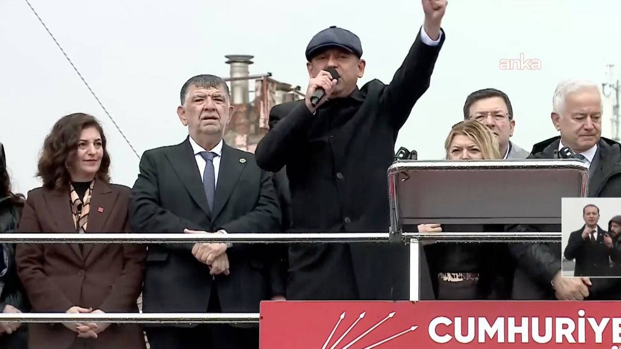 Son Dakika... CHP’nin 100. mitingi Çanakkale'de: Özgür Özel konuştu