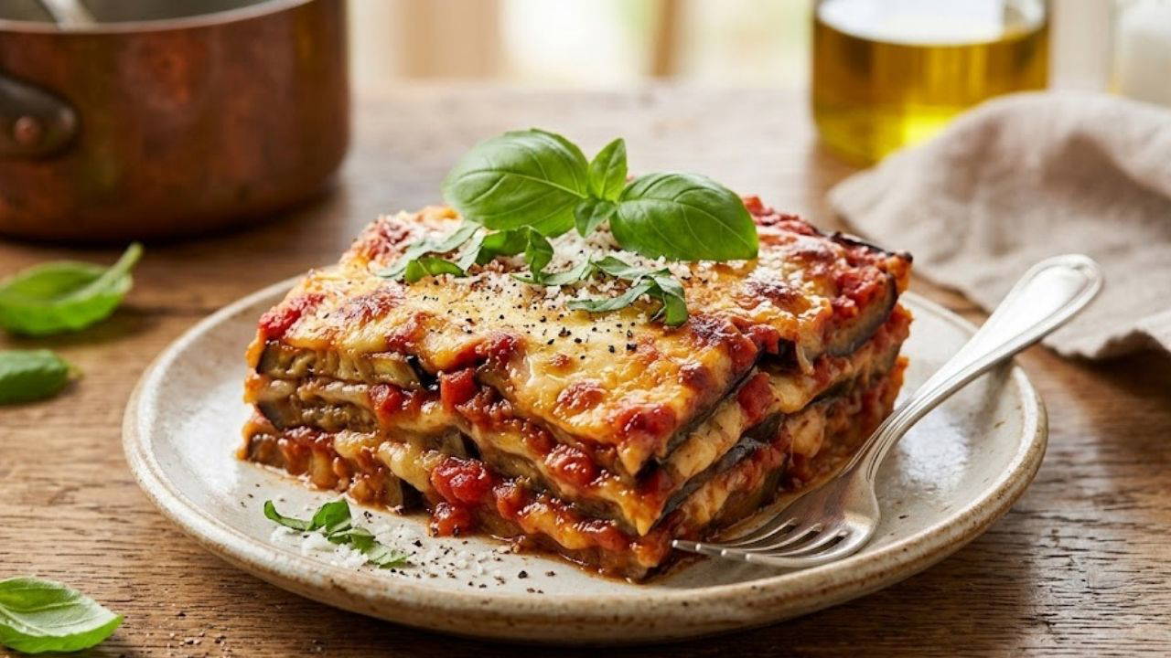 Akdeniz esintili enfes lezzet: Parmigiana di Melan