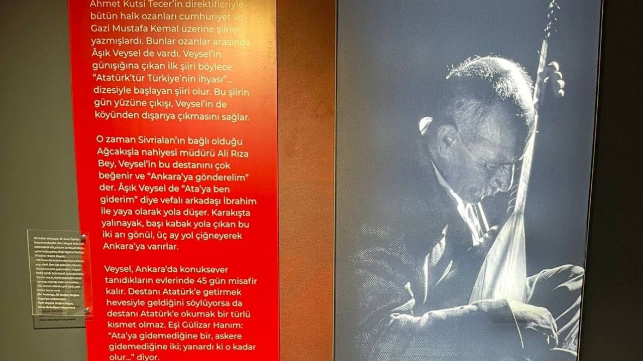 Âşık Veysel Şatıroğlu ve Yöresel Müzik Aletleri Müzesi Sivas’ta açılıyor