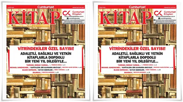 Cumhuriyet Kitap Dergi Vitrindekiler Yeni Yıl Özel Sayısı! YARIN!