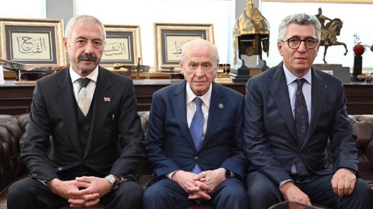 Sarallar ve Şahinler buluşmasından ilk kare: MHP, buluşmayı ‘tarihi kucaklaşma’ olarak duyurdu
