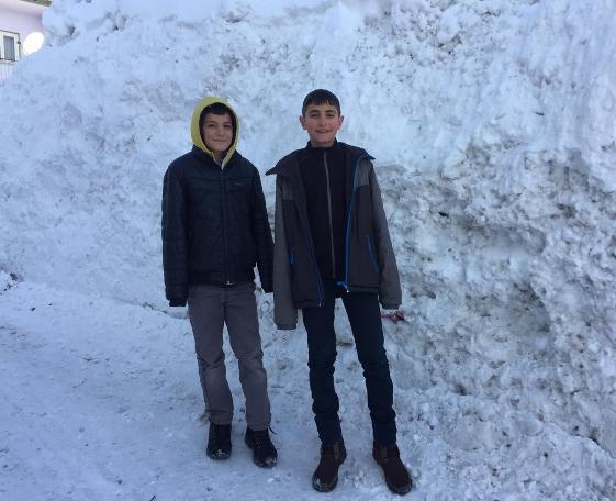 Öğrenciler 12 gündür kar tatilinde