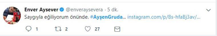 Ayşen Gruda'nın ardından... 