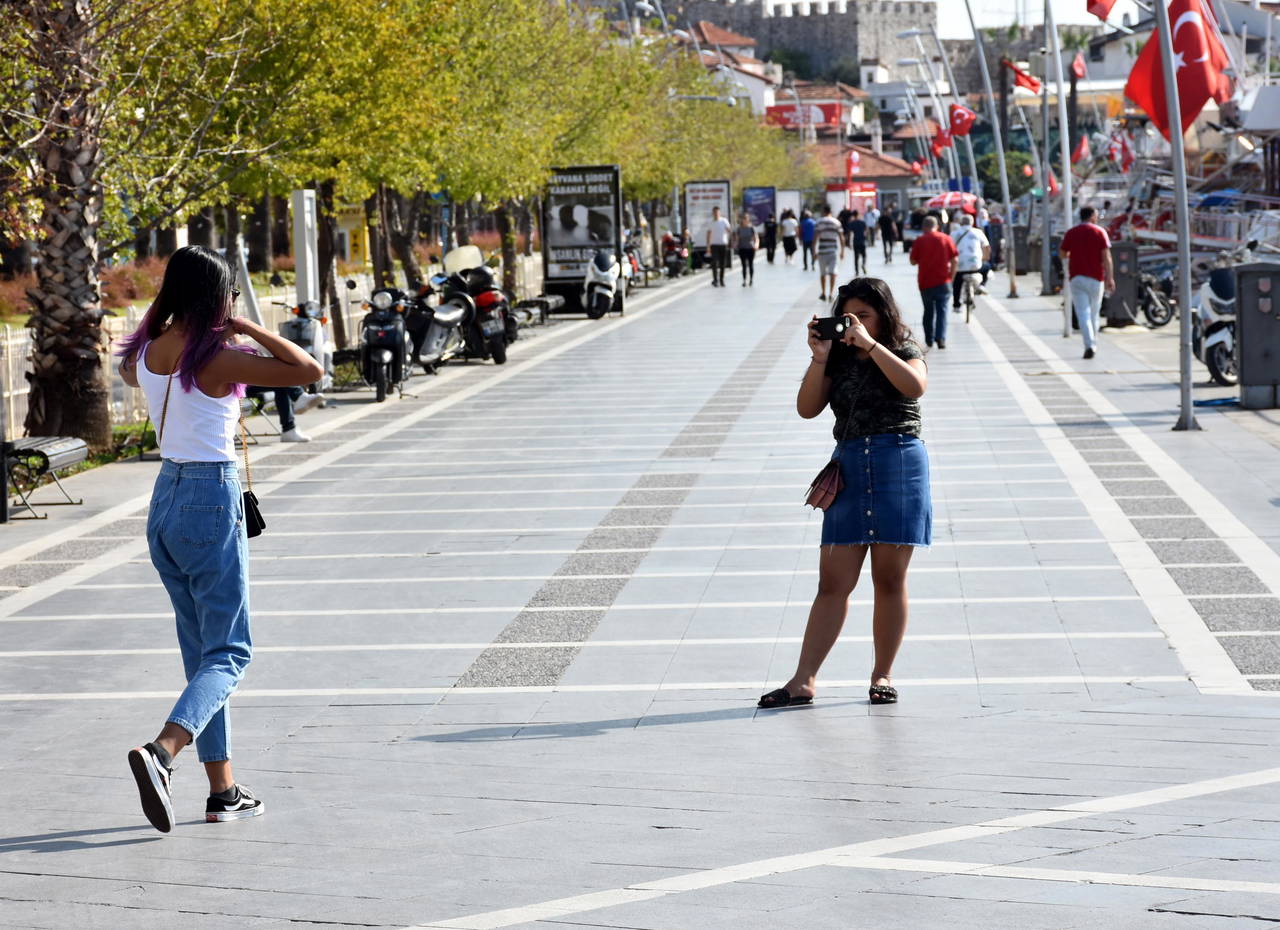 Marmaris ve Datça'da kasım ayında deniz keyfi
