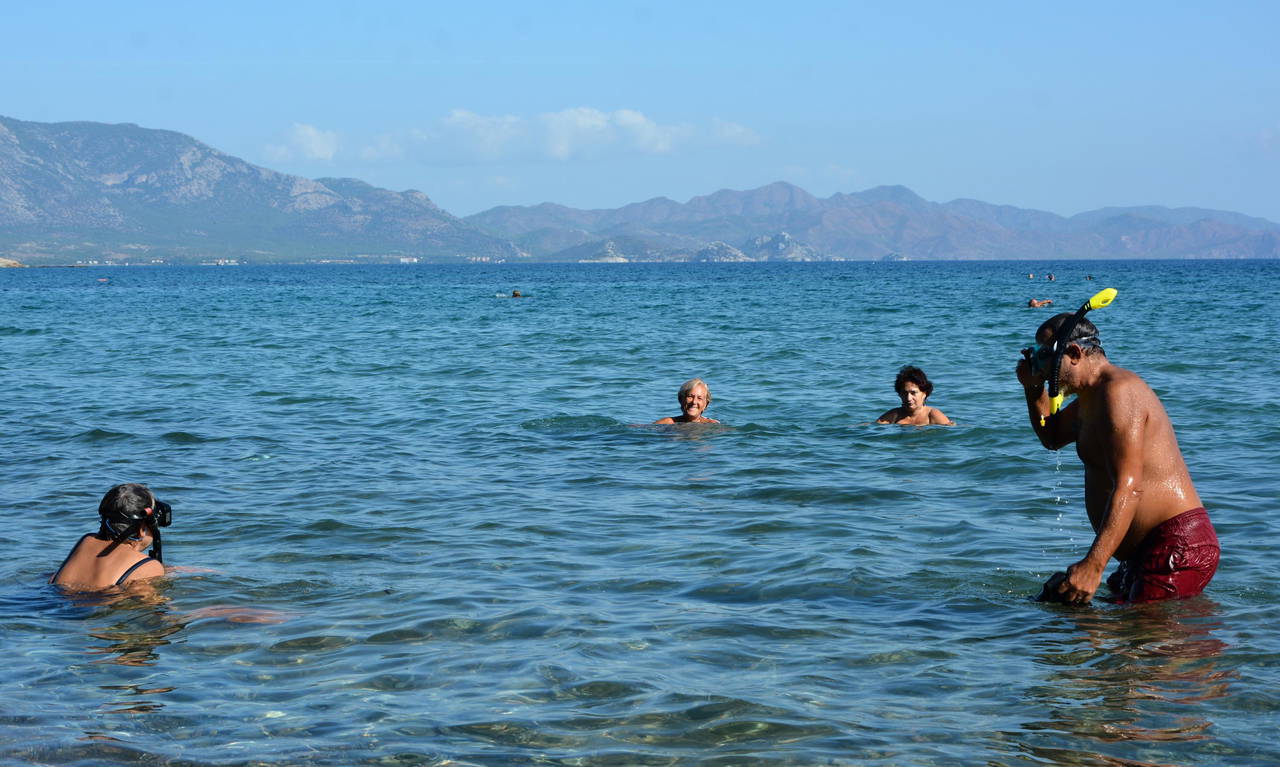 Marmaris ve Datça'da kasım ayında deniz keyfi