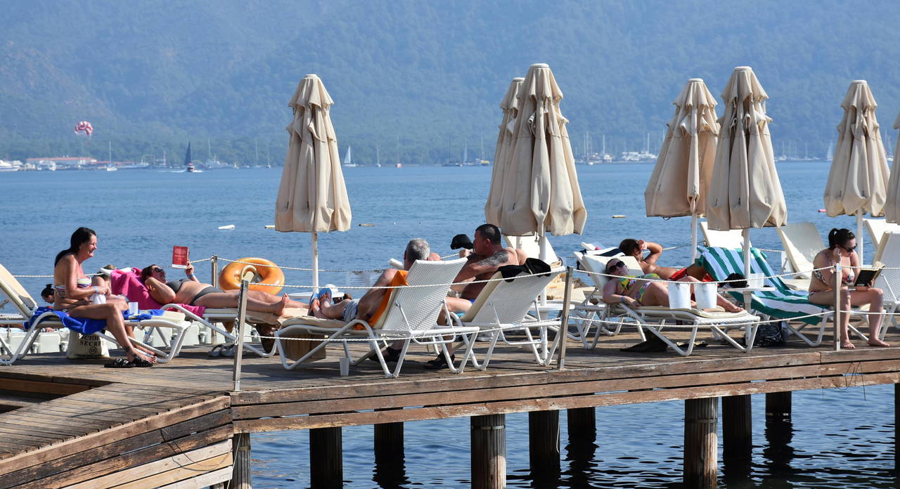 Marmaris ve Datça'da kasım ayında deniz keyfi