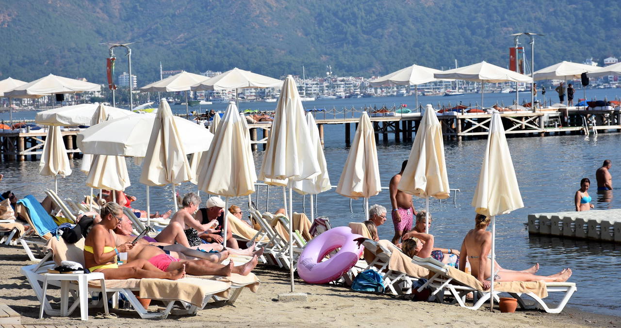 Marmaris ve Datça'da kasım ayında deniz keyfi