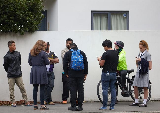 Yeni Zelanda'daki dehşetten kareler