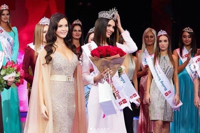 Miss Moskova güzellik yarışmasında bir ilk