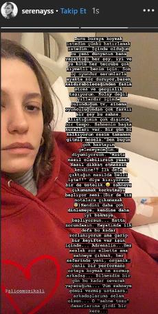 Serenay Sarıkaya hastaneye kaldırıldı!